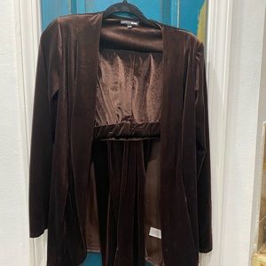 Chocolate Velvet 2 Piece set